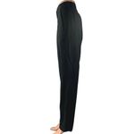 Vince  Men's Black High Waisted Straight Leg Button Trousers Dress Pants Size 34 Photo 1