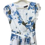 Lulus NWT  French Countryside Blue White Floral Hi Low Sleeveless Dress MEDIUM Photo 5