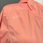 5.11  Tactical Lightweight Hooded Windbreaker Jacket Peach Size Medium Photo 2