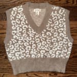 Jessica Simpson Brown Cropped  Sweater Photo 0