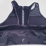 Zyia  Active Black Camo All Star Zip Sports Bra Photo 4