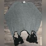 Vince Camuto BNWT  Gray & Black Poncho Photo 0