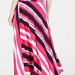 INC New Tie Dye Convertible Maxi Skirt and Strapless Dress Pink Multi Photo 3
