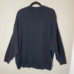 Reebok  Black Crewneck Sweatshirt with Pockets, XL Photo 4