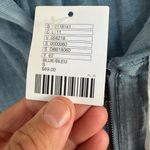 Urban Outfitters NWT  silence + noise blue mesh lightweight pullover hoodie Photo 3