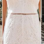 VICI  White Lace Halter Dress Photo 3
