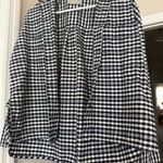 Everlane  boxy Oxford in ocean plaid, xxs Photo 2
