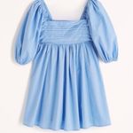 Abercrombie & Fitch Ruched Bodice Puff Sleeve Mini Dress Photo 2
