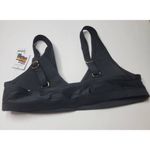 Time & Tru NWT  Medium 8/10 Black Swimsuit Top Photo 3