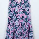 Draper James Hyacinth Floral Love Circle Sleeveless Dress Size 10 Photo 0