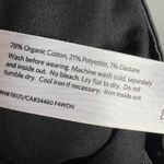 Eileen Fisher Black Coated Skinny Jeans Womens Size 12 Organic Cotton Washable Photo 6