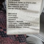 L'Agence Pants Womens 25 Pink Snake Print Margot Skinny High Rise Garnet Aurora Photo 6