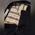 ZARA  navy blue plaid dress pants Photo 3
