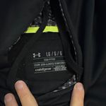 Under Armour  Black Hoodie with Neon Green Logo Photo 2