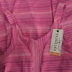 NEW Tehama Pink Stripe Athletic Dress Activewear Preppy Athleisure Tennis Medium Photo 5