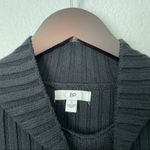 BP Mock Neck Long Sleeve Cotton Blend Rib Sweater Dress Small Photo 7