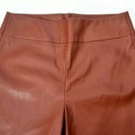BLANK NYC NWT  Women's Brown Faux Leather High Rise Kick Flare Pants Size 29 Photo 7