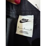 Nike Womens Fleece Mid-Rise Joggers Sz M Black Standard Fit Sweatpants Athletic Photo 2