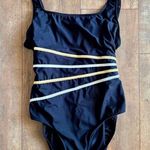 Vintage 90’s Delta Burke Black One Piece Square Photo 0