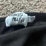 Princess Polly Black Crop Top Long Sleeve size 4 Photo 3
