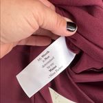 Nina Parker Burgundy plum red Sleeveless Romper shorts 1x NEW stretch Photo 3