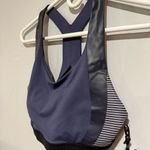 Athleta Allyson Felix Deep Blue Sports Bra Size M Photo 5