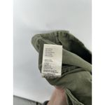 Free People  Super Baggy Wide Leg Flare Flared Chino Pants Army Green Size 10 Photo 4