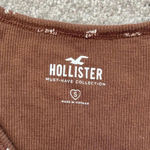Hollister  Brown Floral Top Photo 2
