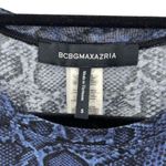 BCBGMAXAZRIA Snakeskin Long Sleeve Shirt Photo 5