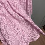 For Love & Lemons Carmela Mini Dress Sz XS Pink Lace HOCO Flirty Soft Girl NEW Photo 3