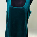 Susan Graver Velvet tank top💚NICE COLOR💚 Photo 0
