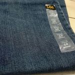 Lee Denim Jeans Classic Fit Straight Leg Misses 10 Stretch Rinsed Blue Denim Photo 5