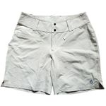 Isis Shorts Women 6 Pockets Khaki Outdoor Hike Camp Travel Zip Slash Pockets Photo 3