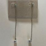 Nordstrom Silver Dangle Chain Earrings Photo 0