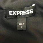 EXPRESS  Black Cocktail Dress Sz 0‎ Photo 4