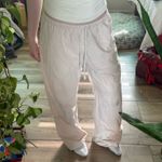 PacSun  Pink Striped Wide Leg Pants Photo 4