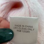 Michelle Mason  Pink Fuzzy Mock Neck Cropped Sweater size Small $388 Photo 9