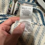 Postmark from Anthropologie Sapony Striped Tunic Faux Leather Pockets Size M Blue Size M Photo 4