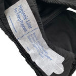 Seafolly High Rise Ribbed Black Bikini bottom Essentials 40609-640 Size 2 NWT Photo 12