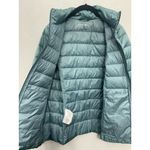 Eddie Bauer  Jacket Womens Small Green Hooded EB650 Down Puffer Insulated Coat Photo 2