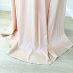 Lulus Steal My Heart Champagne Satin Asymmetrical Maxi Dress Pink | Small Photo 4