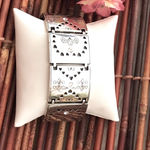Brighton  Bold Square Link Silver Tone Bracelet Photo 1