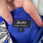 Bardot EUC  women’s Petra halter electric blue floral high low‎ sundress dress XS Photo 3