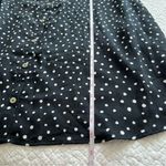 ✨ Full Moon Maternity Polka Dot Black White Dress Large Black Size undefined Photo 11