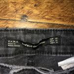 ZARA  Trafaluc denimwear raw hem black skinny jeans Photo 2