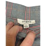 Umgee Women's Pants Trouser Plaid Check Chino Casual High-Rise Skinny Size Small Photo 4