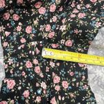 Selkie The Garden Song Bunny Romper Black Printed Floral Size 3X Photo 9