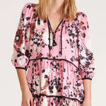 Veronica Beard  Hawken Tiered Silk-Blend Mini Dress Photo 0