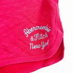 Abercrombie & Fitch Womens Vintage Y2K 2000s Lounge Sleep Shorts Size L Pink Photo 1