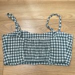 Brandy Melville gingham crop top Photo 3